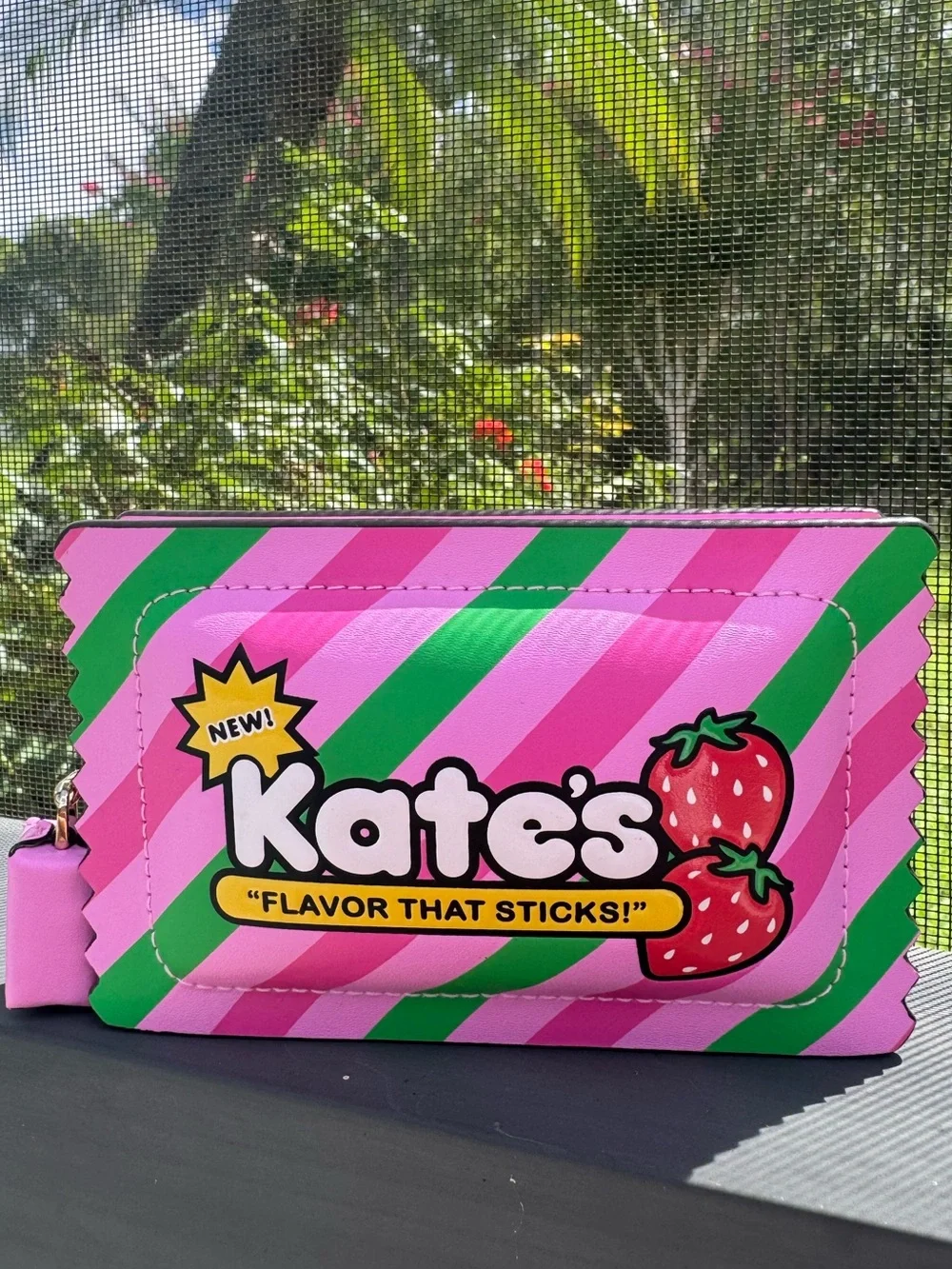 Kate Spade Bubble Gum 3D Small Card Holder